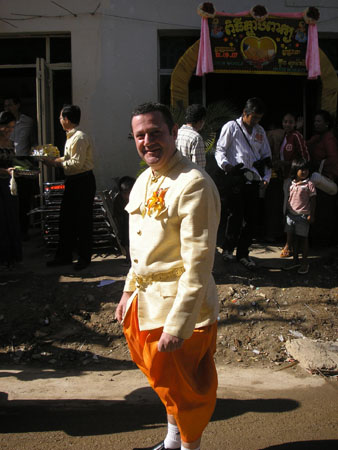 Simon was pleased he brought his own clothes with him