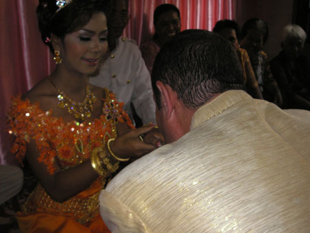 The kissing of the hand