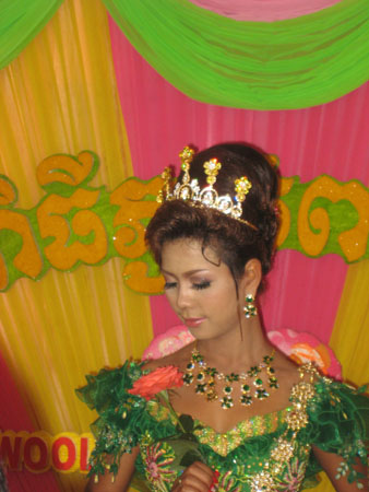 38) The most beautiful lady present