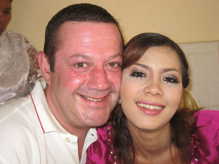 58) The happiest man in Phnom Penh with future wife